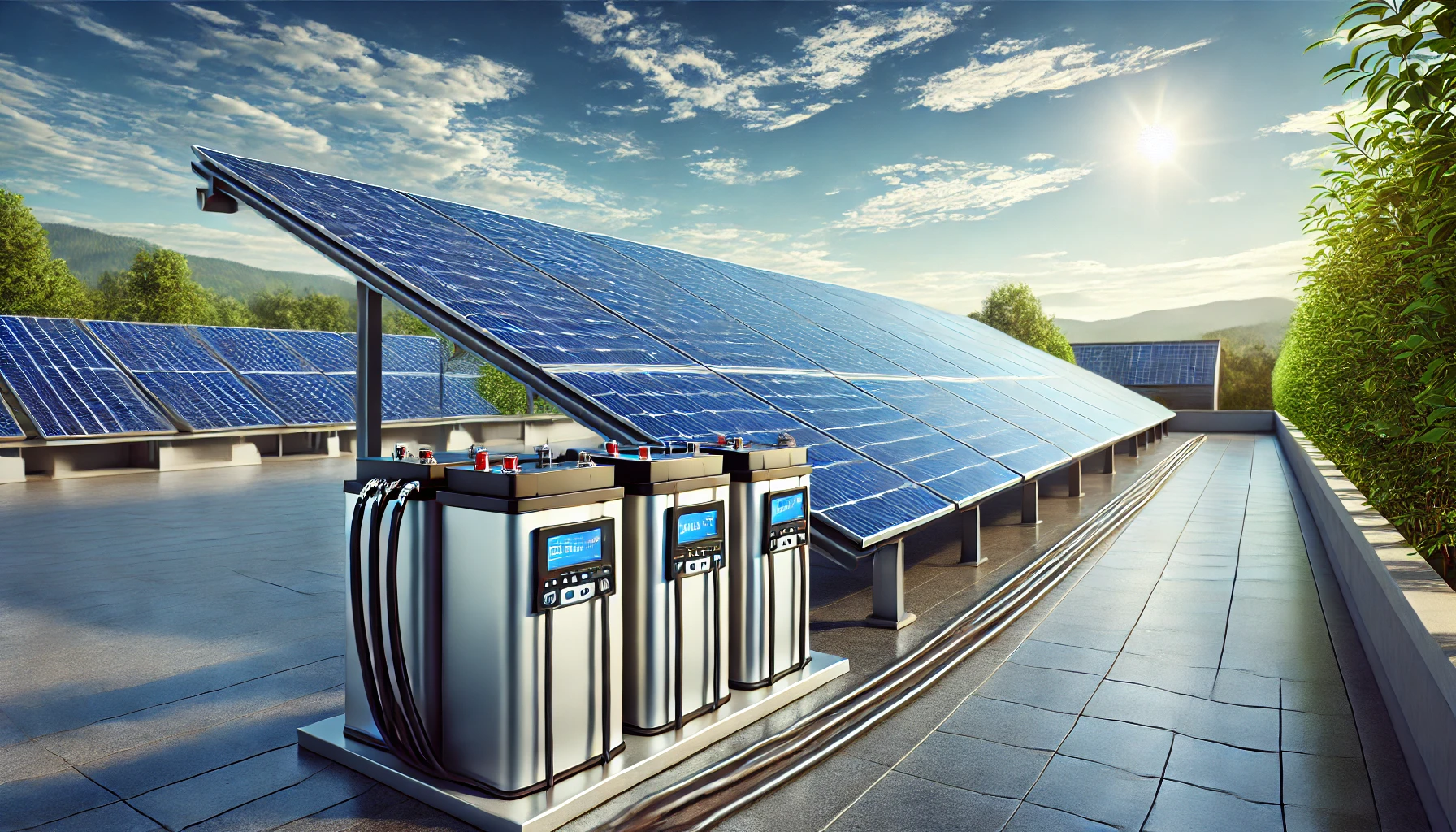 solar panels with battery backup